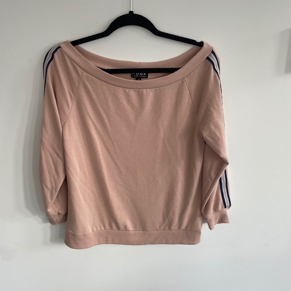 Off the shoulder sweater long sleeve